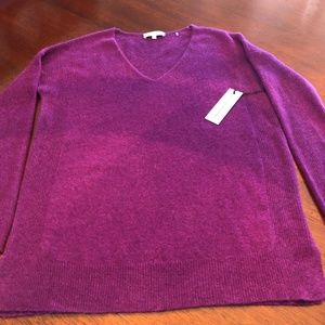 NWT White+Warren  Cashmere Sweater/Tunic